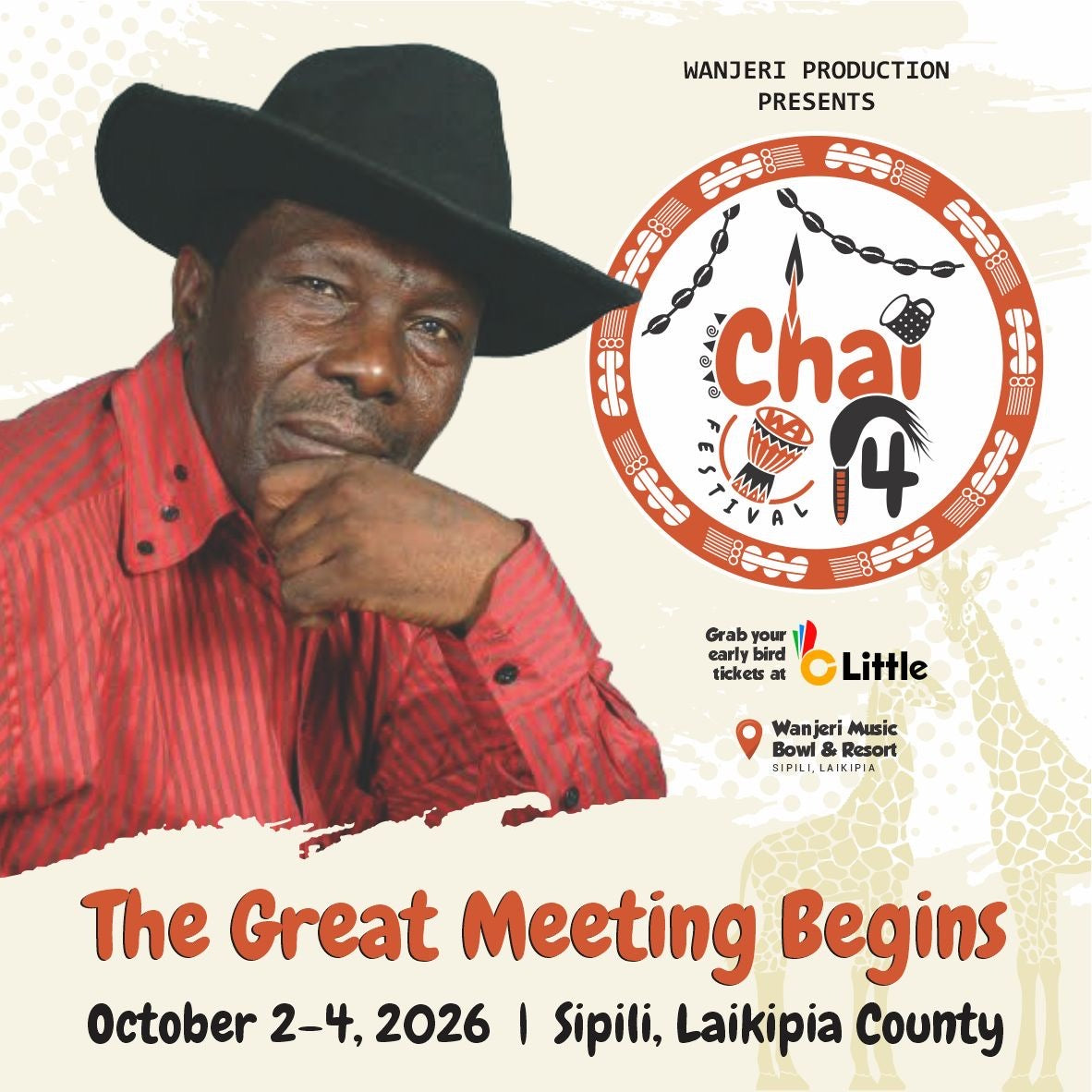 CHAI WA 14 FESTIVAL 2026  VIP , VVIP ,ACCOMODATION PACKAGE & GROUP TICKETS