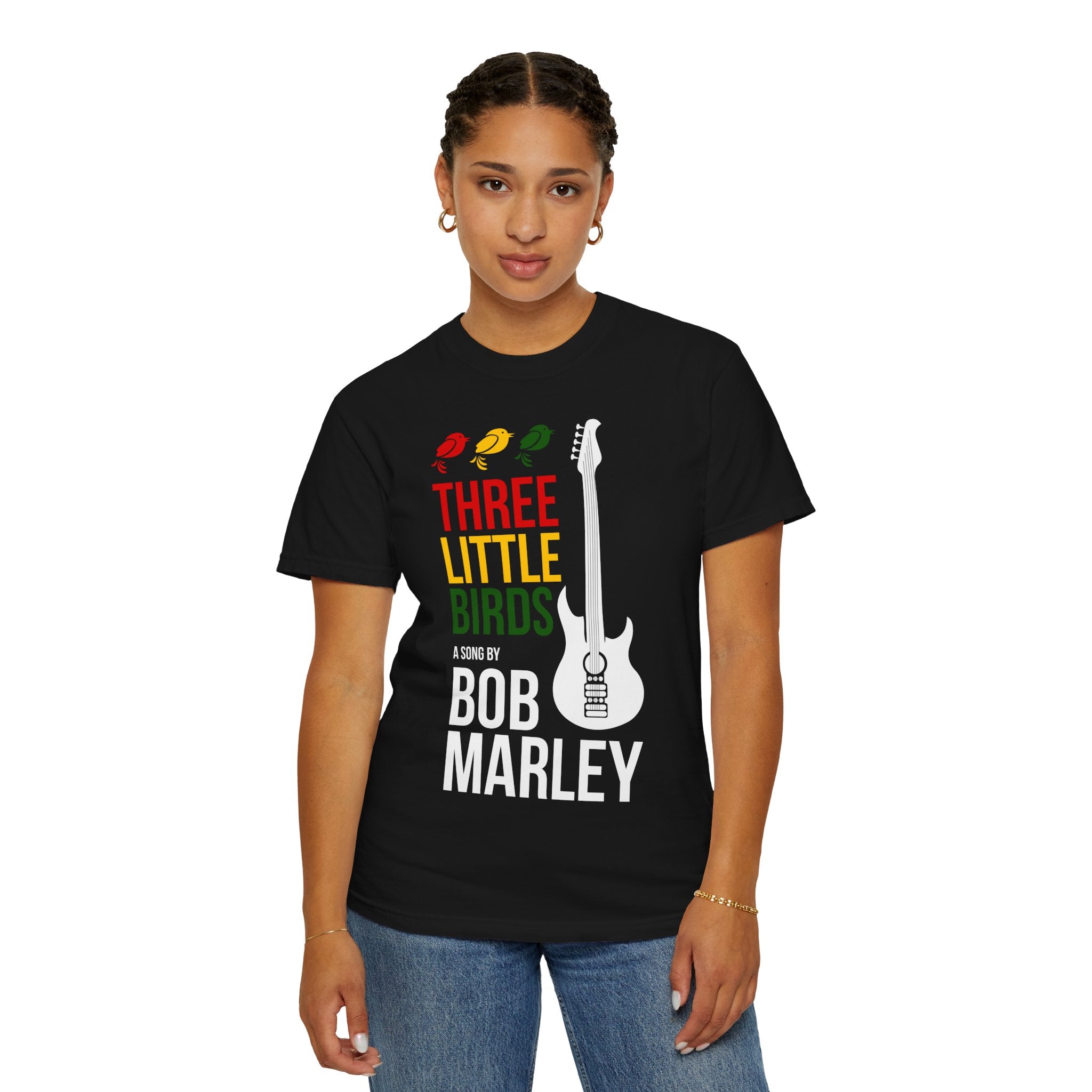 Three Little Birds T-Shirt — Rasta Reggae Graphic Tee