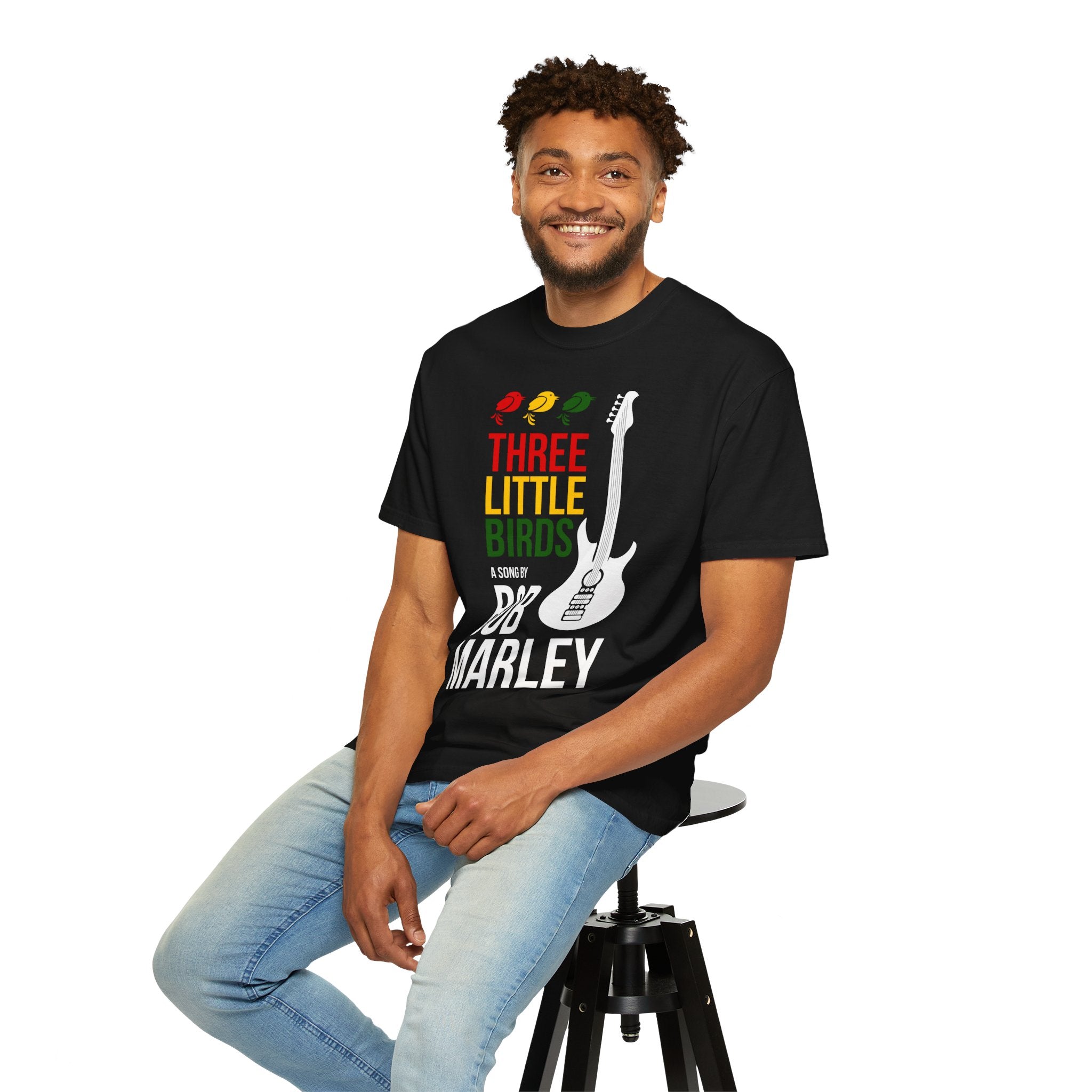 Three Little Birds T-Shirt — Rasta Reggae Graphic Tee