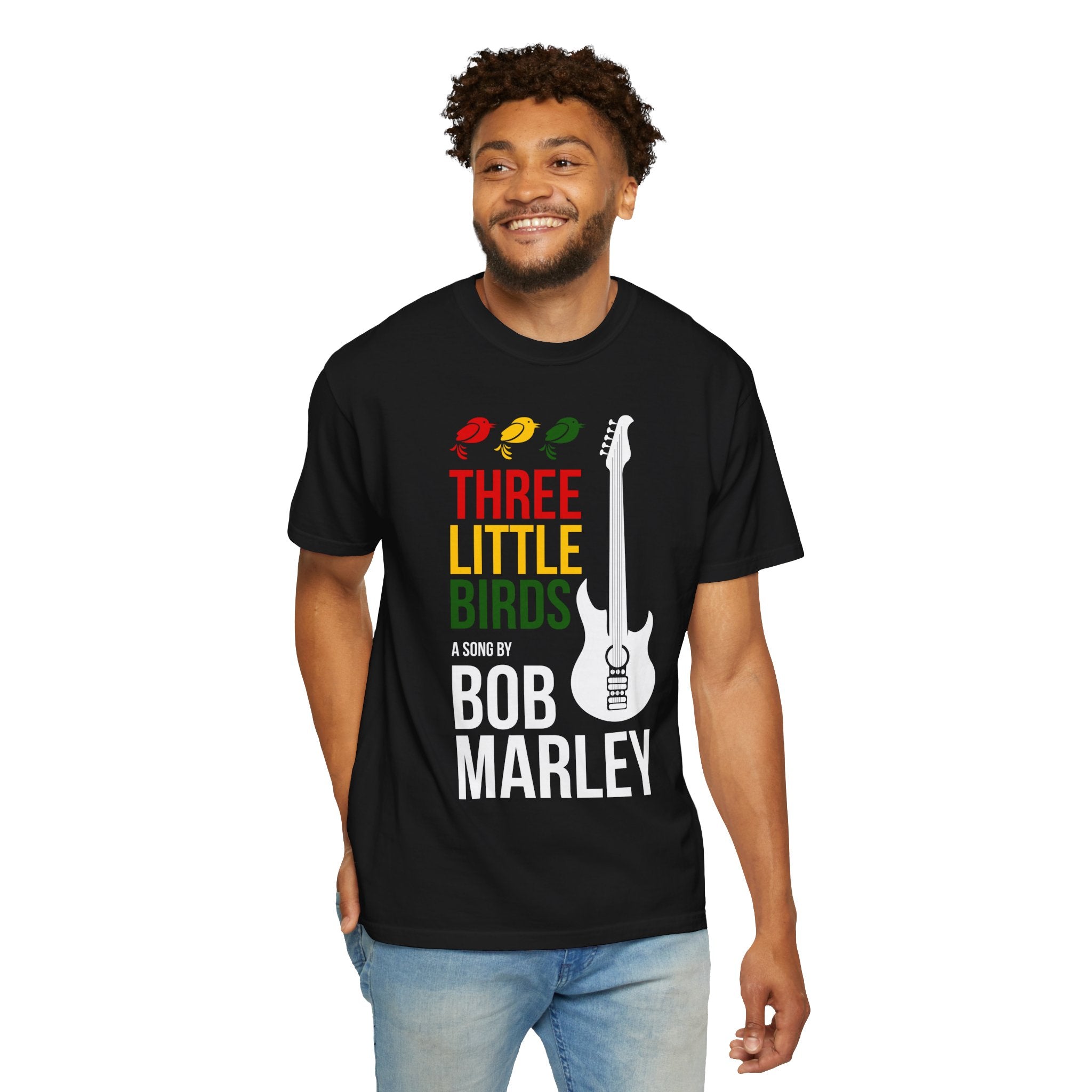 Three Little Birds T-Shirt — Rasta Reggae Graphic Tee