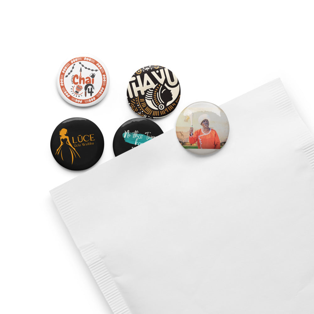 Chai wa 14 fest Set of pin buttons